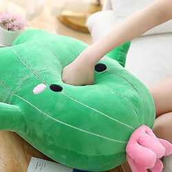 Universal 25 cm Cartoon cactus peluche jouet en peluche en peluche pour kid lbv (vert)