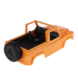 Corps de coque de chenille RC pour voiture MN-90 91 D90 RC et Pick-up 1/12 RC jaune pas cher