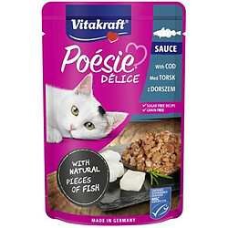 Avis Aliments pour chat Vitakraft Poesie Delice Fish selection Poisson