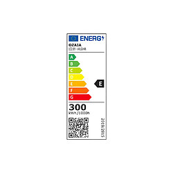 Vente-Unique Lustre LED design rond en métal - 3 sources lumineuses - D. 45 cm - Blanc - VAUGHAN pas cher