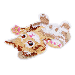 bricolage animal chat broderie coudre sur patch badge vêtements tissu applique pas cher