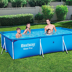 Piscine Hors-Sol Tubulaire pour Enfants Bestway Deluxe Splash Frame Pool 300x201x66 cm