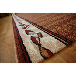 RUGSX TAPIS DE COULOIR BCF FILIP marron 100 cm 100x200 cm