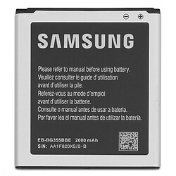 Caseink Batterie d Origine Samsung EB-BG355BBE Pour Galaxy Core 2 G355 (2000mAh)