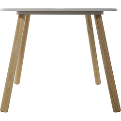 Atmosphera, Createur D'Interieur Table enfant Douceur - Diam. 60 cm - Blanc à motif