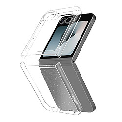 Spigen SGP Coque Paillette pour Samsung Galaxy Z Flip 6 Rigide Design Ultra fin Transparent