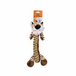 Paris Prix Peluche pour Chien Tigre 34cm Marron