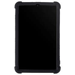 Coque en silicone Souple avec béquille noir pour votre Samsung Galaxy Tab A 8.0 (2018) SM-T387