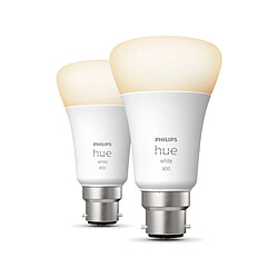 Philips Hue ampoule connectée x2 White B22