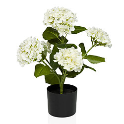 Plante artificielle HYDRANGEA blanc / vert hjh OFFICE