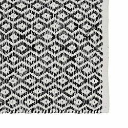 BigBuy Home Tapis Gris 70 % coton 30 % Polyester 120 x 180 cm