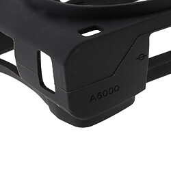 Caméra en caoutchouc souple en silicone Housse de protection pour SONY A6000 Noir pas cher