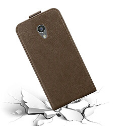 Cadorabo Coque Motorola MOTO G2 Etui en Marron pas cher