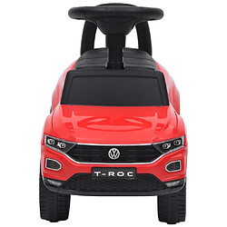 vidaXL Voiture à pédales Volkswagen T-Roc Rouge