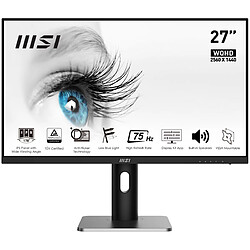 Avis MSI Pro MP273QPDE computer monitor