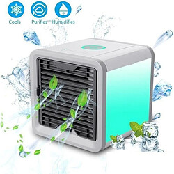 Mini Climatiseur Ventilateur Humidificateur Purificateur Rafraichisseur d'air USB