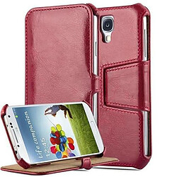 Cadorabo Etui Samsung Galaxy S4 en Rouge Coque