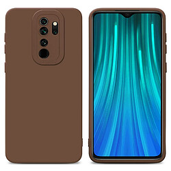 Cadorabo Coque Xiaomi RedMi NOTE 8 PRO Etui en Marron