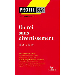 Un roi sans divertissement, Jean Giono