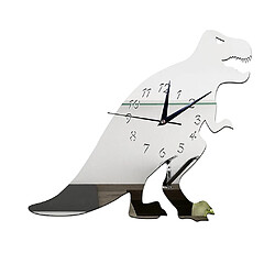 Universal Horloge murale dinosaure non tic-tac horloge dessin animé créative pour la décoration de la chambre