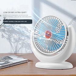 Universal Ventilateur de bureau USB de refroidissement portable 3 vitesses Mini-ventilateur personnel avec 90 angles de rotation réglables, bureau