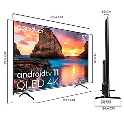 Télévision Cecotec VQU10055 4K Ultra HD HDR10 QLED