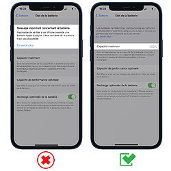 Avis Avizar Batterie Sans BMS pour iPhone 12 et iPhone 12 Pro Capacité 2815mAh