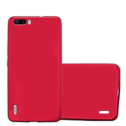 Cadorabo Coque Honor 6 PLUS Etui en Rouge