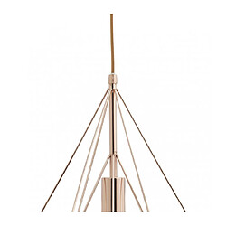 Luminaire Center Suspension Sword cuivre poli et 1 ampoule