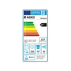 Sèche-linge à condensation 9kg ASKO 59.5cm, 1087211