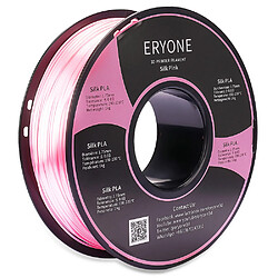 Acheter None Filament PLA soie ERYONE pour imprimante 3D 1 kg (2,2 lbs)/bobine - Rose