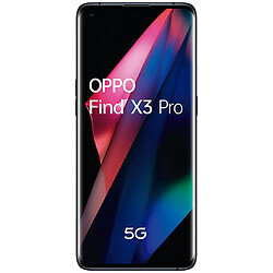 Oppo Find X3 Pro 5G 12 Go/256 Go Noir (Noir brillant) Double SIM CPH2173 - Reconditionné