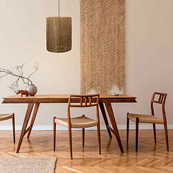 Suspension Alexandra House Living Naturel Jute 35 x 45 x 35 cm