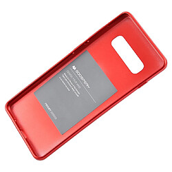 Avis Wewoo Coque Souple Housse en TPU METAL pour Galaxy S10 + rouge