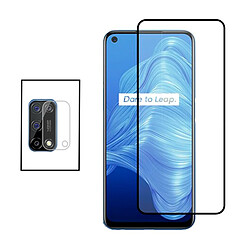 PHONECARE Kit Film Caméra Arrière + Film de Verre Trempé 5D Full Cover pour Realme 7 5G