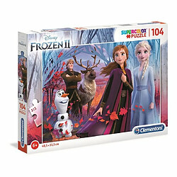 Ludendo Puzzle SuperColor 104 pièces - La Reine des Neiges 2