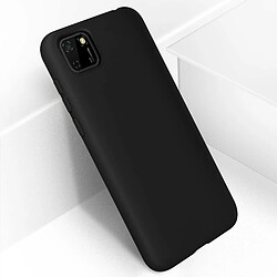 Avizar Coque Huawei Y5p Silicone Semi-rigide Finition Soft Touch Noir