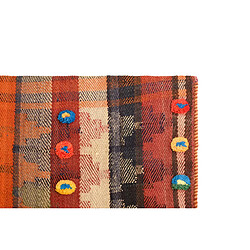 Vidal Tapis de laine 218x140 rouge Jajim