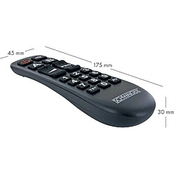 SANAG Ufb1100 533 Telecommande Universelle 20 Touches Telecommande Pour Seniors Telecommande De Remplacement Tv Telecommande Simplifiee Piles Incluses