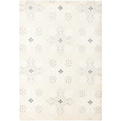 Vidal Tapis de laine 185x124 beige Darya