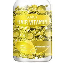 Capsule De Sérum De Vitamine De Cheveux Avec Des Cheveux De Réparation D'huile De Vitamines B5 Pour Les Femmes Jaunes pas cher