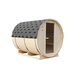 Acheter Vente-Unique Sauna d'extérieur 6 places - L185 x P220 x H190 cm - ISOKYRO