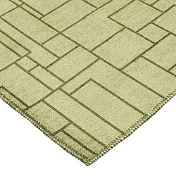 Avis Thedecofactory SOBRIETE - Tapis motif lignes art déco vert clair 160x230