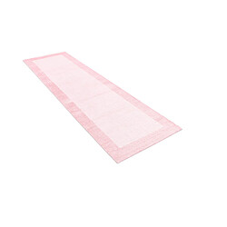 Vidal Tapis de couloir en laine 302x81 rose Darya