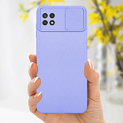 Cadorabo Coque Samsung Galaxy A22 5G Etui en Lilas pas cher