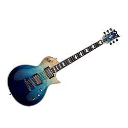 E-II ECLIPSE Buckeye Burl Maple Blue Natural Fade + étui ESP