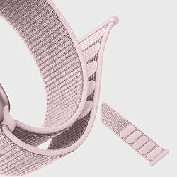 Avizar Bracelet Apple Watch 42 à 49 mm Rose pas cher