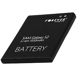 Avizar Batterie Galaxy S2 compatible d'une puissance de 1550 mAh - Noir