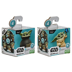 Hasbro 2 Figurines Grogu Butterfly Encounter Star Wars The Bounty Collection Series 4 Multicolore pas cher