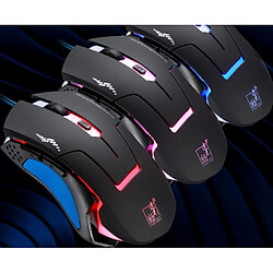 Avis YP Select Gaming Mouse Souris d'ordinateur 6 touches filaire USB Sports Gaming Color Mouse Souris ergonomique